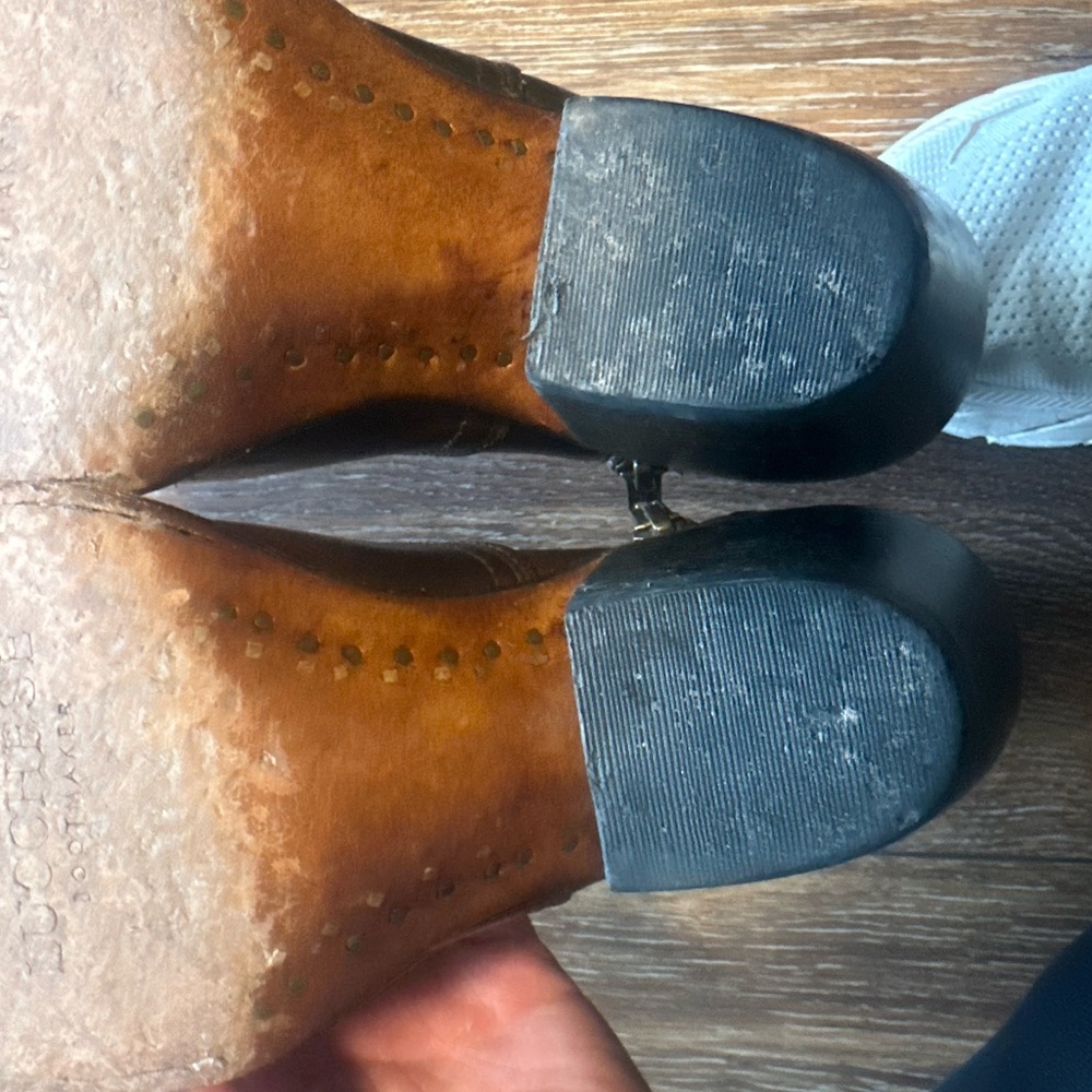 Lucchese Rich Brown Ankle Booties - Picture 7 of 15